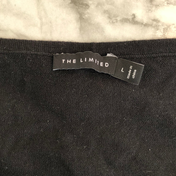 The Limited Silk Cashmere Sequined Halter Top - Picture 2 of 7